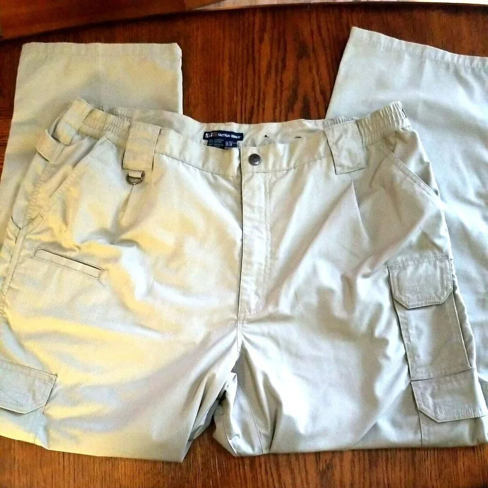 5.11 Tactical Mens Taclite Pro Lightweight Performance Pants Style 74273 Beige